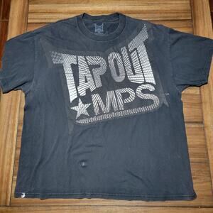 Tapout MPS Black Tee - Size XL